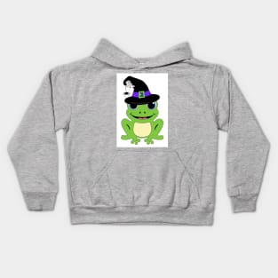 Witchy Frog Kids Hoodie